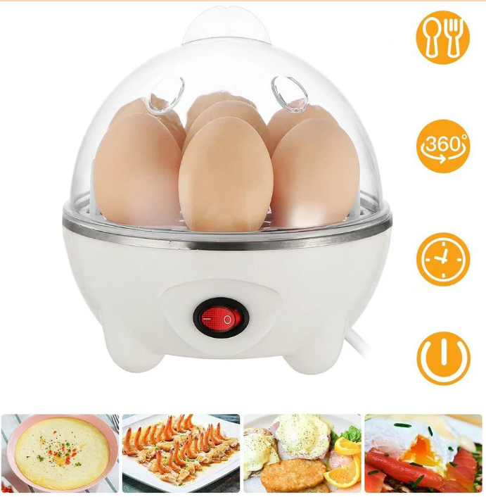 Cocedor de Huevos Express – Cocina huevos en minutos – Desayunos perfectos sin esfuerzo en menos de 10 minutos