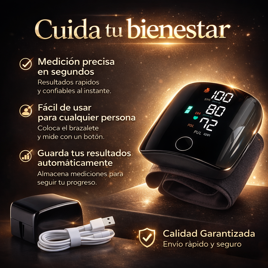Tensiómetro Digital –– Lectura Instantánea