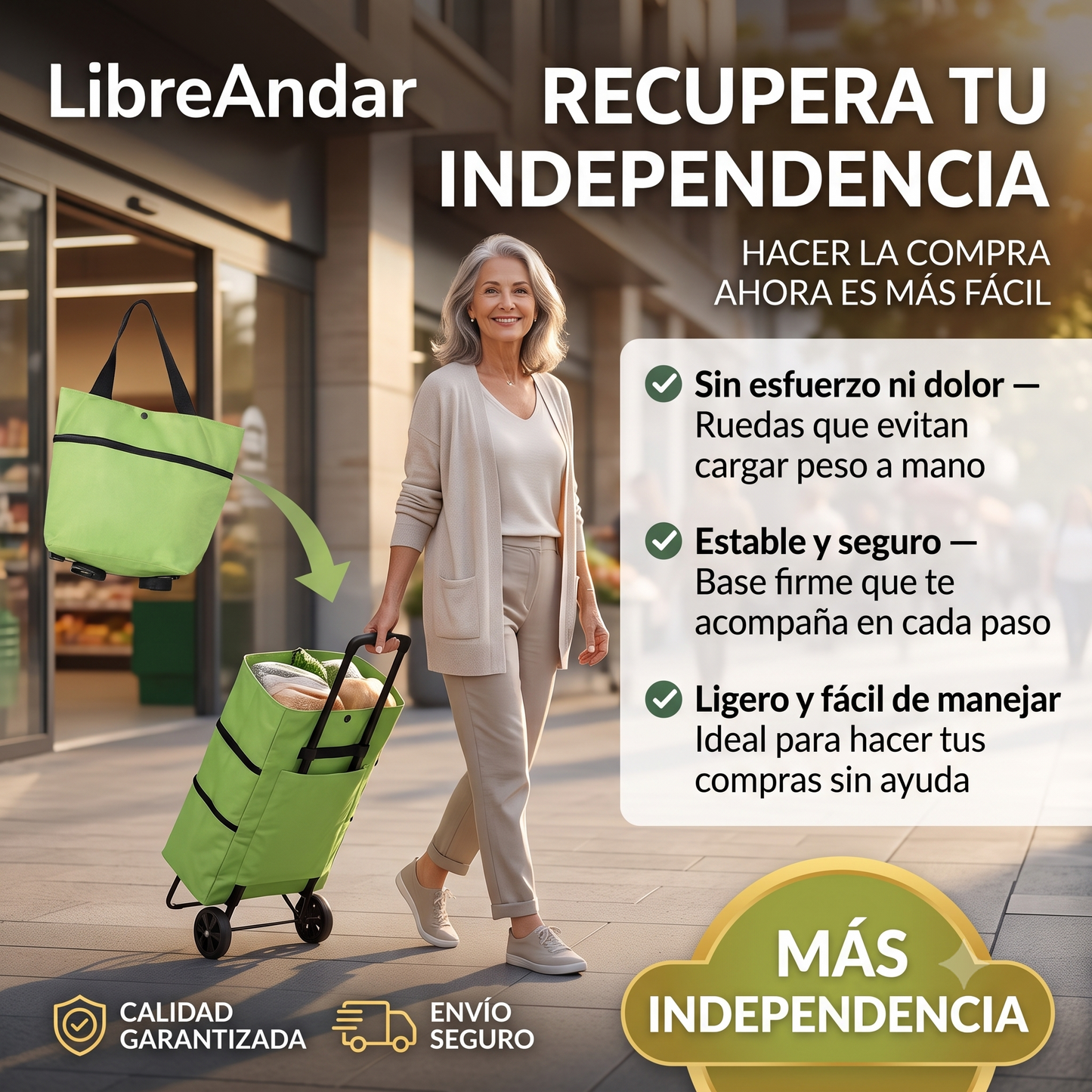 LibreAndar – El carrito que cuida sus fuerzas cada día