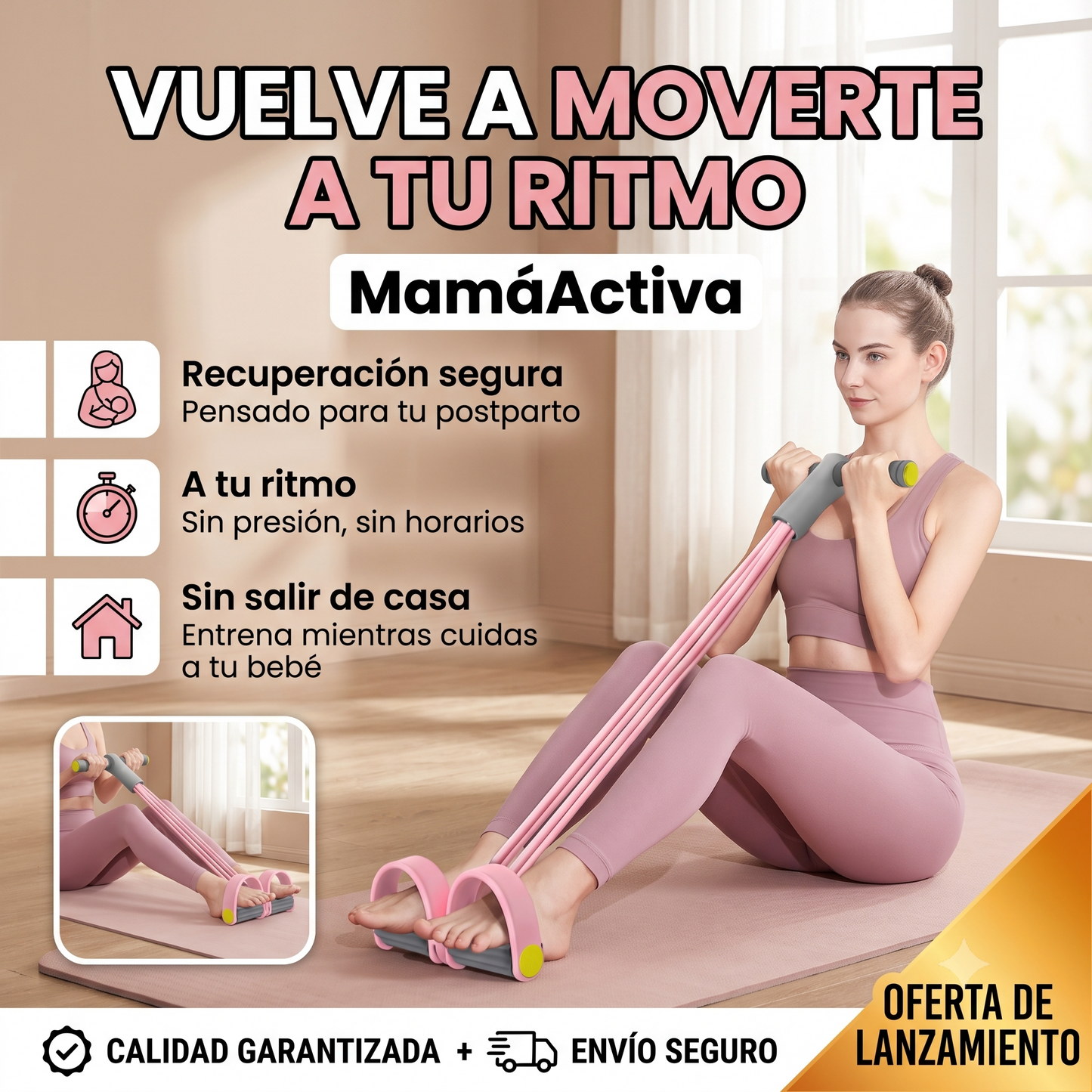 MamáActiva – Recupera tu cuerpo a tu ritmo, en casa