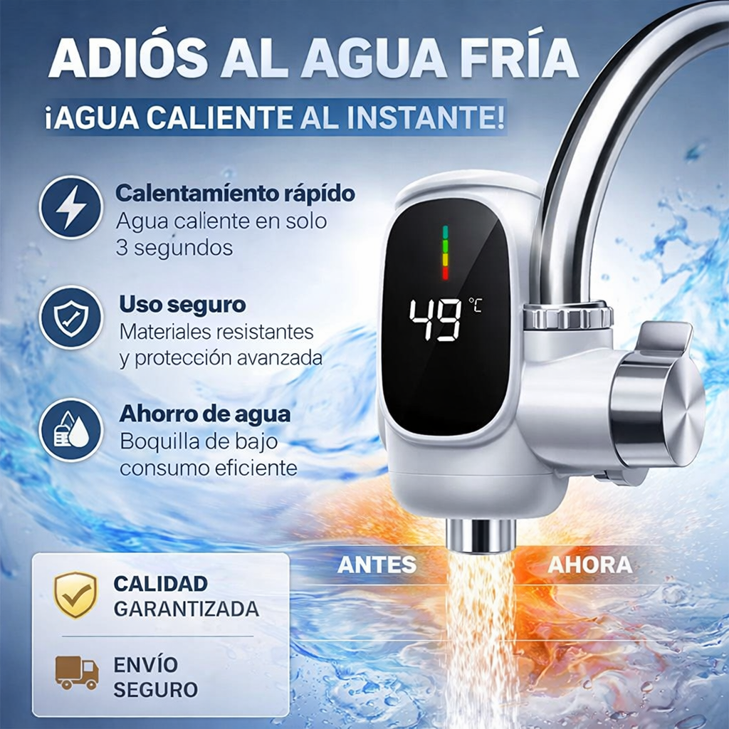 HeatTap – Agua caliente cuando la necesitas