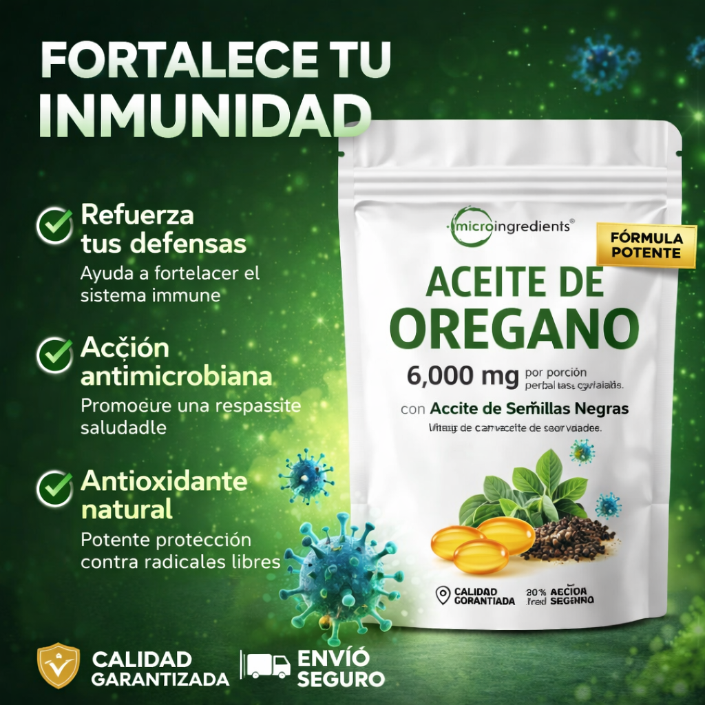 OreganoVital - Defensas Fuertes Todo el Año