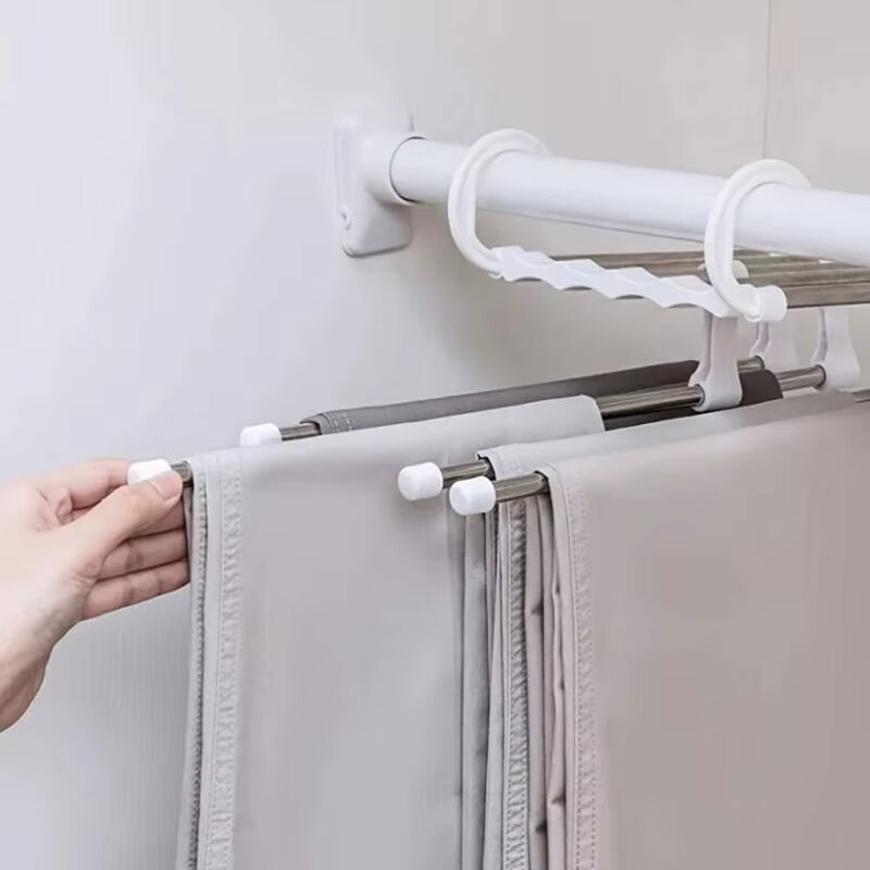 Perchas Inteligentes 3X – Triplica la capacidad de tu armario en minutos