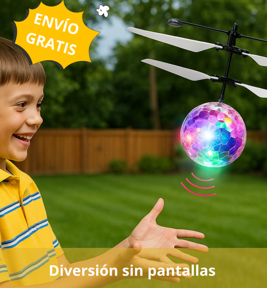 Drone Flotante - Se Controla con la Mano - Cautiva sin Pantallas