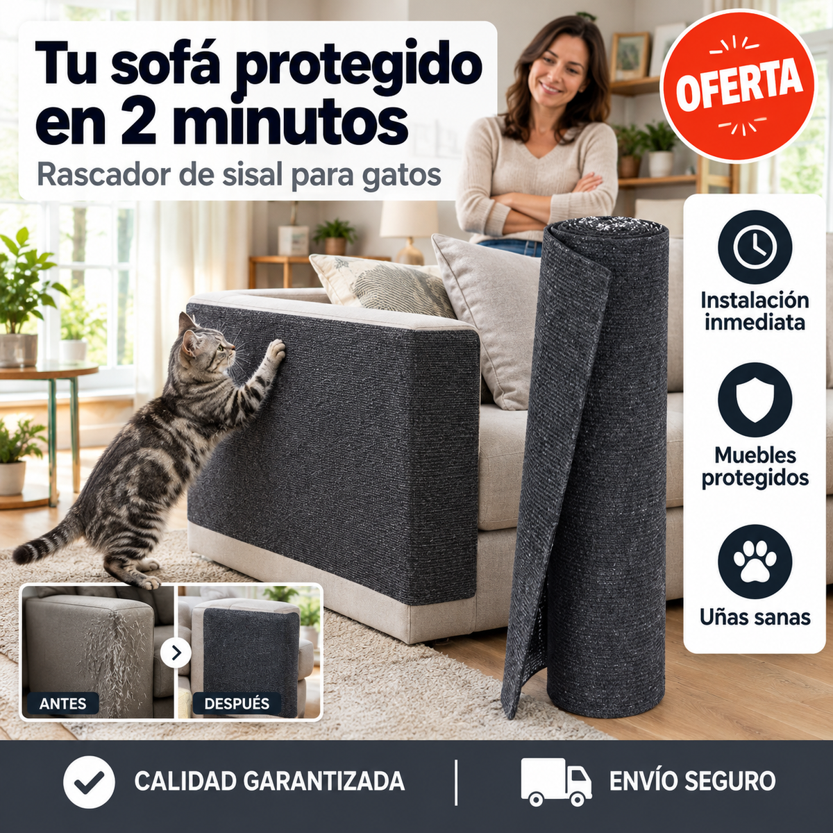 GarraStop – Protección inmediata para tus muebles