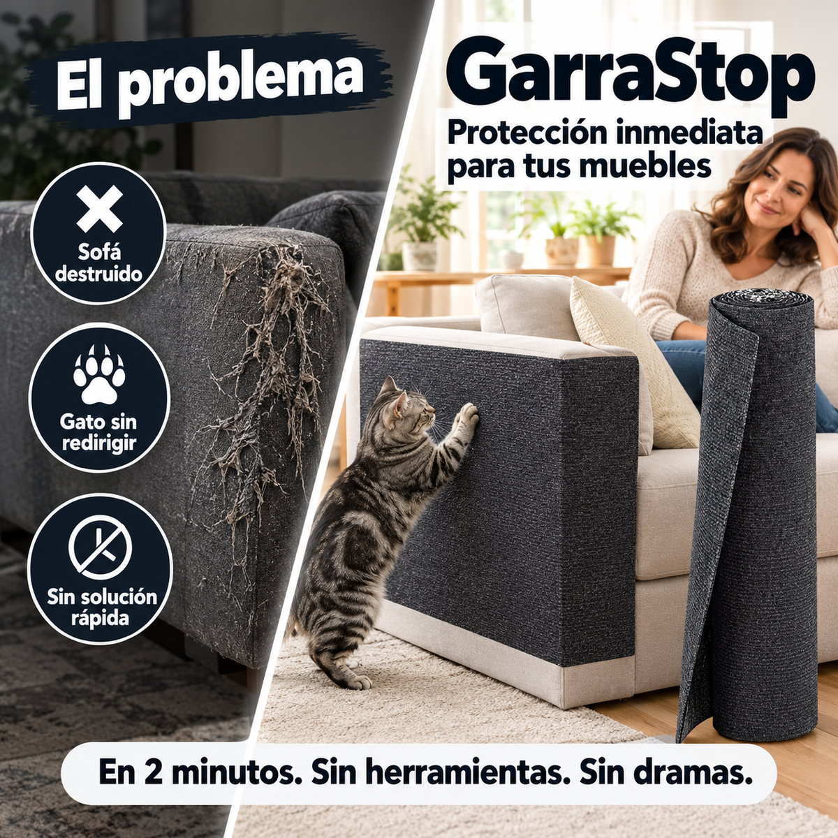 GarraStop – Protección inmediata para tus muebles