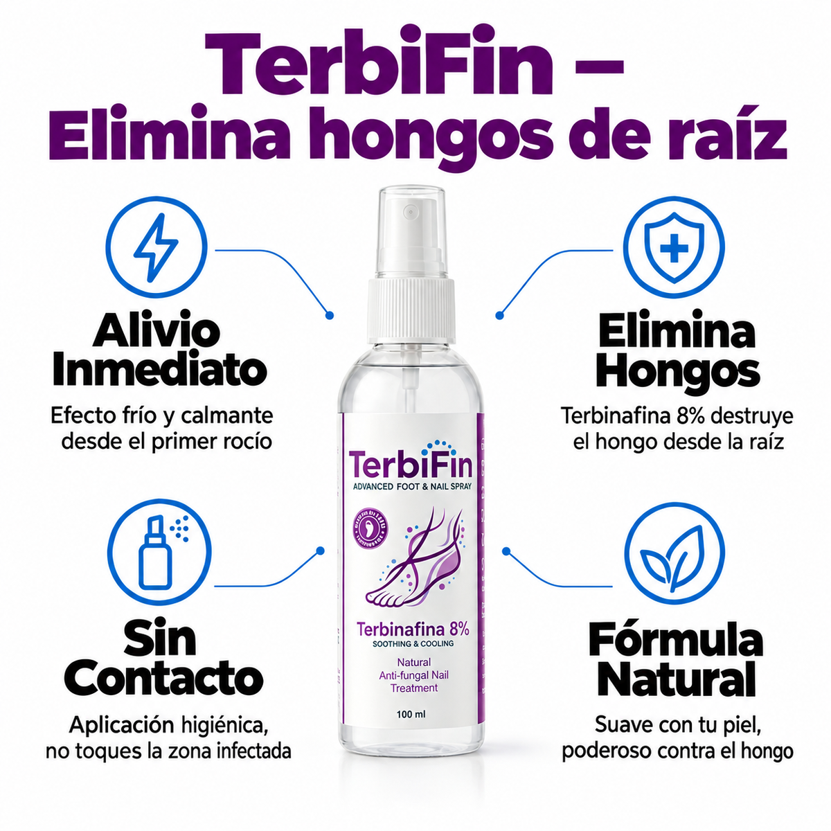 TerbiFin – Elimina hongos y devuelve tus pies a la normalidad