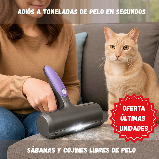 Rodillo Eléctrico recargable Fur Cleaner - Quita Pelos al Instante