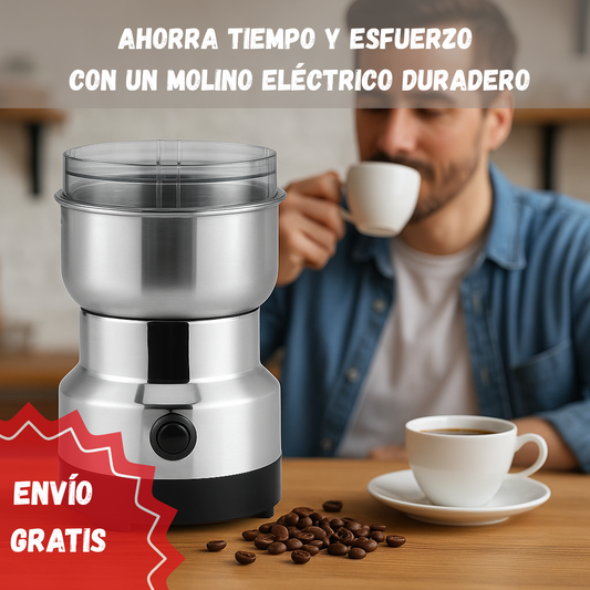 Molino Eléctrico de Café y granos - Molienda Rápida y Fina