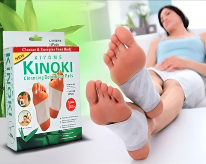 🔥100 Parches Kinokis para pie (10 cajas)