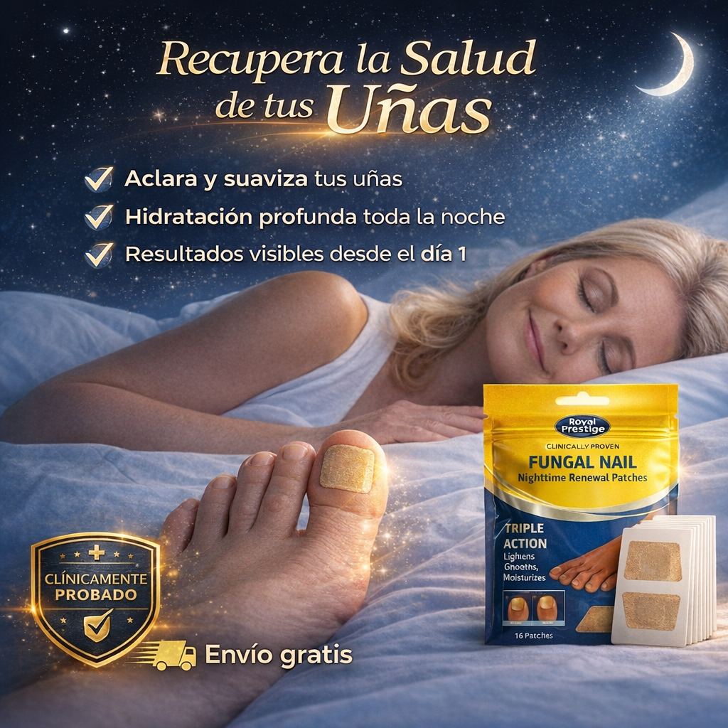 Parches Reparadores para Uñas del Pie – 32 Unidades