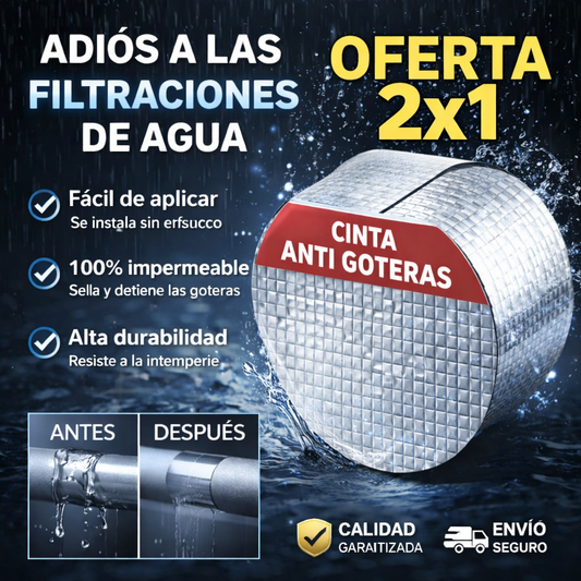 Cinta SellaFugas Pro (5 metros) 2 Unidades por 1 💧
