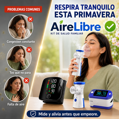AireLibre – Kit Respiratorio para Combatir la Alergia