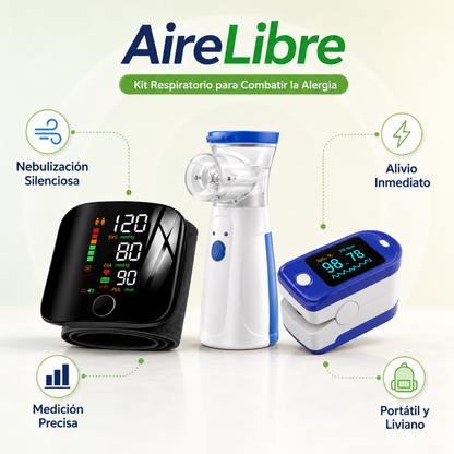 AireLibre – Kit Respiratorio para Combatir la Alergia