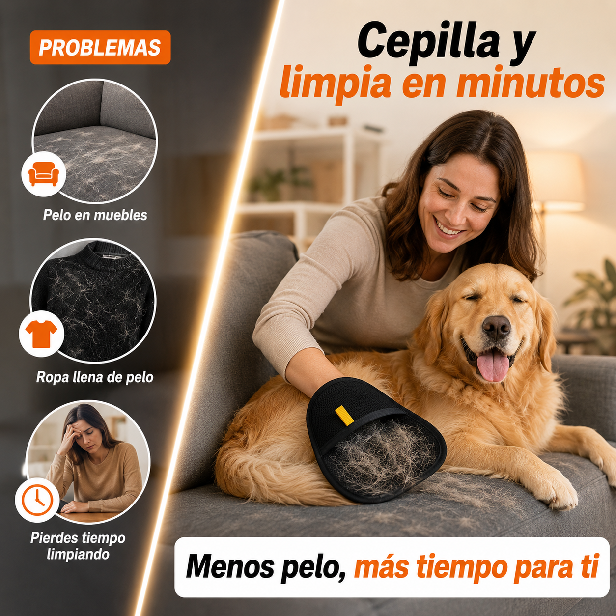 DobleAcción – Tu mascota y tu sillón, sin pelo