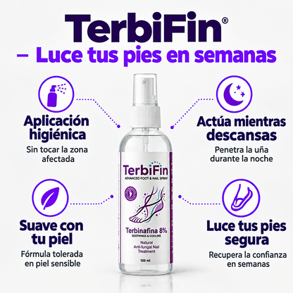 TerbiFin – Luce tus pies en semanas