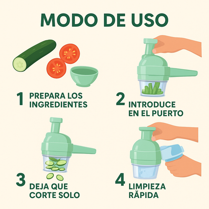 Cortador de Cocina Portátil – Corta y Rebana