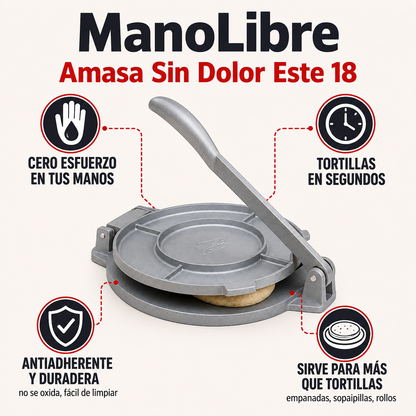ManoLibre – Amasa Sin Dolor Este 18