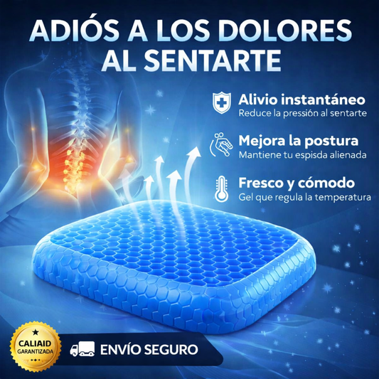 💺 Asiento Gel PosturaPro Confort