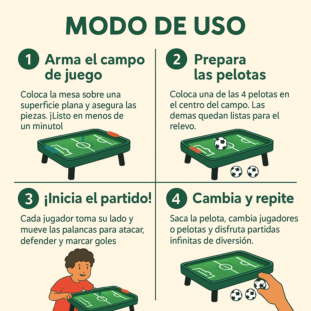 FunMatch™ – Partidas de fútbol en casa sin pantallas ni aburrimiento