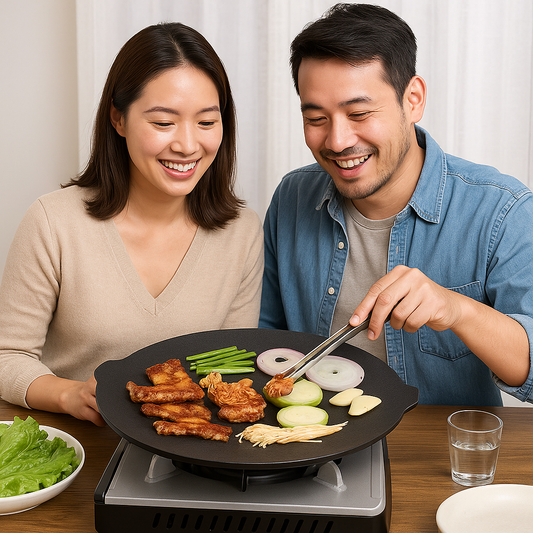Sartén Coreana – Parrilla Antiadherente