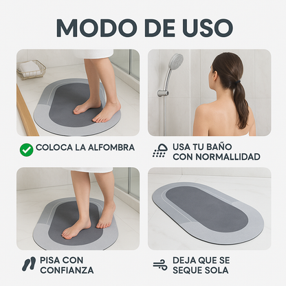 Tapete Absorbente Premium – Se Seca en Segundos
