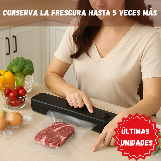 Selladora de Alimentos – Evita desperdicios y ahorra dinero cada semana