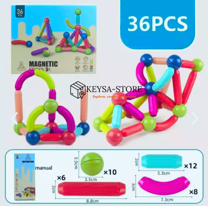 Set Didáctico Imantado – Estimula la Imaginación – Fomenta la creatividad desde el primer uso