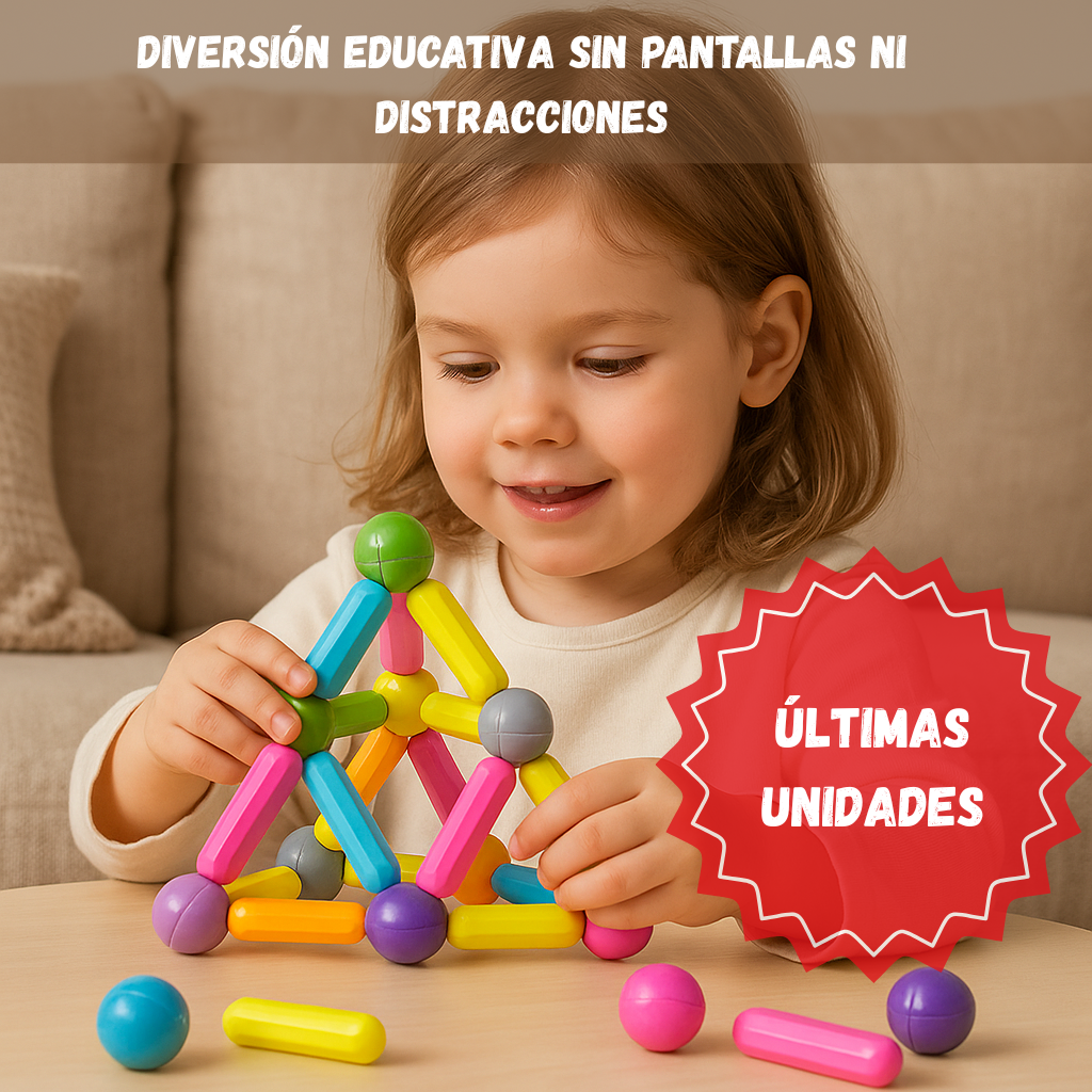 Set Didáctico Imantado – Estimula la Imaginación – Fomenta la creatividad desde el primer uso