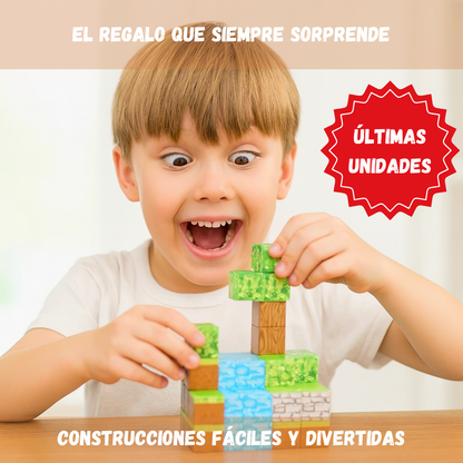 Bloques Magnéticos premium (28 piezas) – Da vida a tus ideas