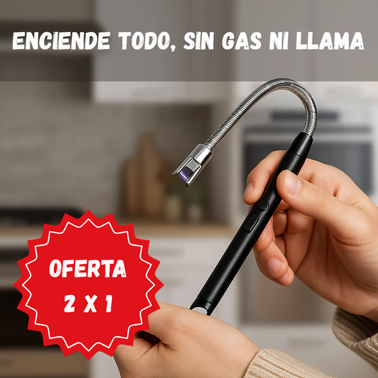 Pack 2x1 Chispero Eléctrico Recargable – Encendido confiable siempre