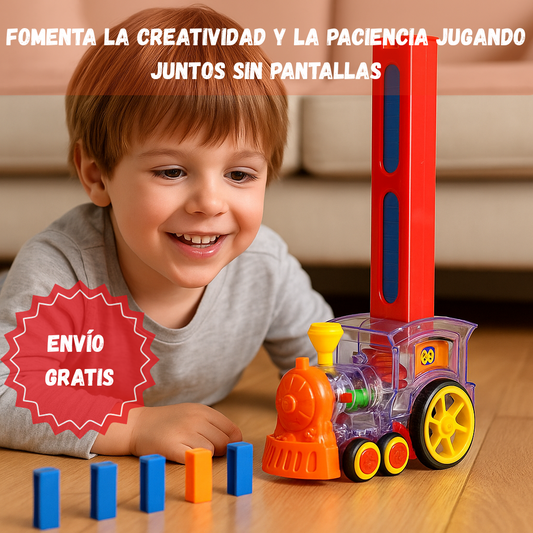 Tren Dominó Inteligente – Construye caminos en minutos