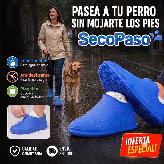 2 x 1 SecoPaso – Pasea Sin Mojarte los Pies