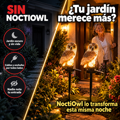 NoctiOwl – Decora e ilumina tu entrada