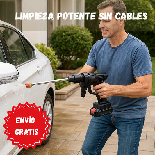 Hidrolavadora Compacta – Auto y Terraza Limpios en 5 Minutos