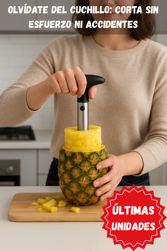 Rebanador de Piña de Acero – Corta y conserva