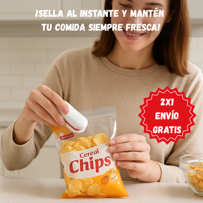 SealPro Mini™ – Mantén tus alimentos sellados y crujientes todo el día
