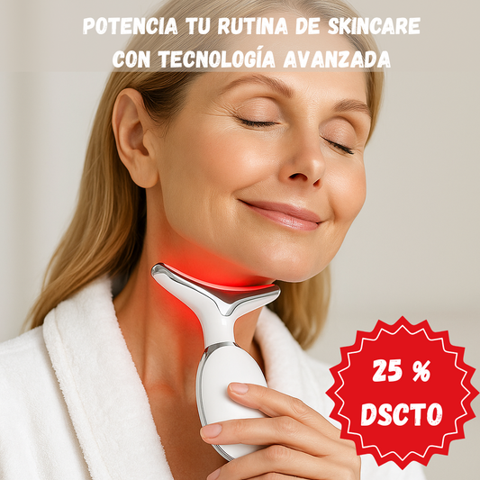 Masajeador Facial LED – Piel más firme y luminosa en solo 7 días
