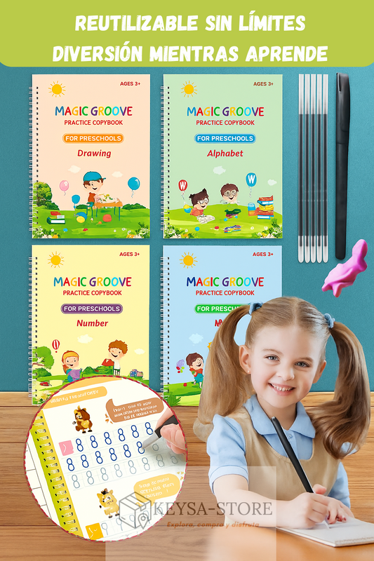 Cuaderno Mágico Preescolar – Practica sin limites