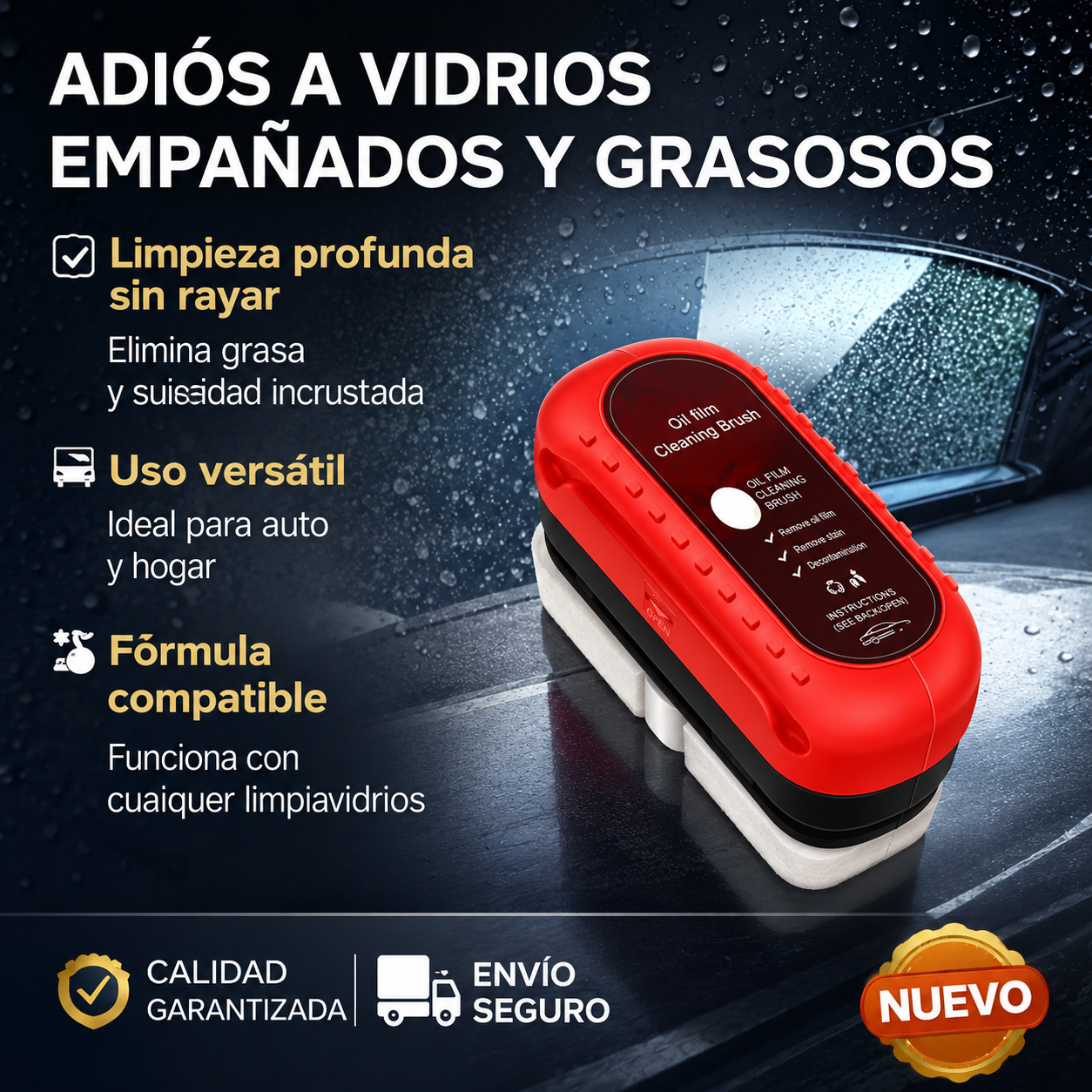 VidrioMax - Limpieza profesional desde tu casa Pack 2 Unidades