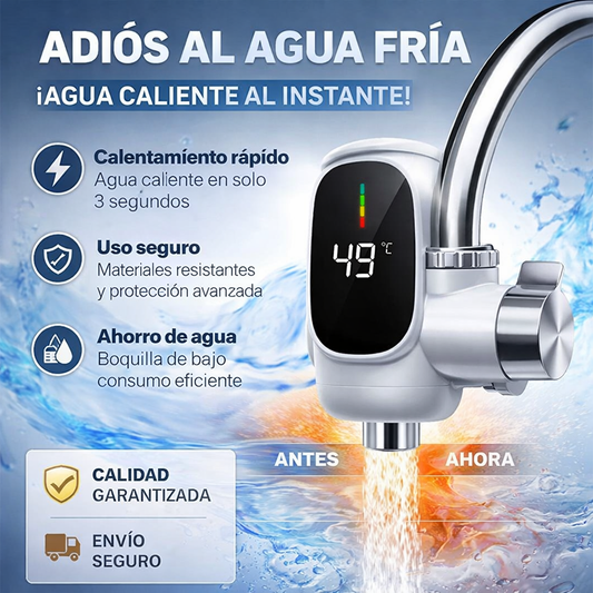 HeatTap – Agua caliente cuando la necesitas