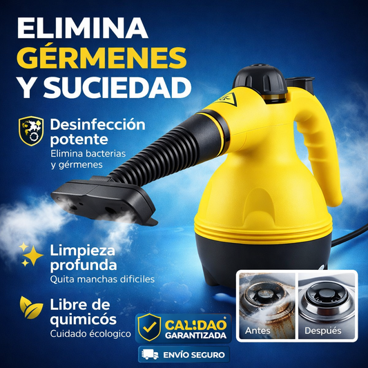 VaporClean - Elimina suciedad y gérmenes con solo vapor