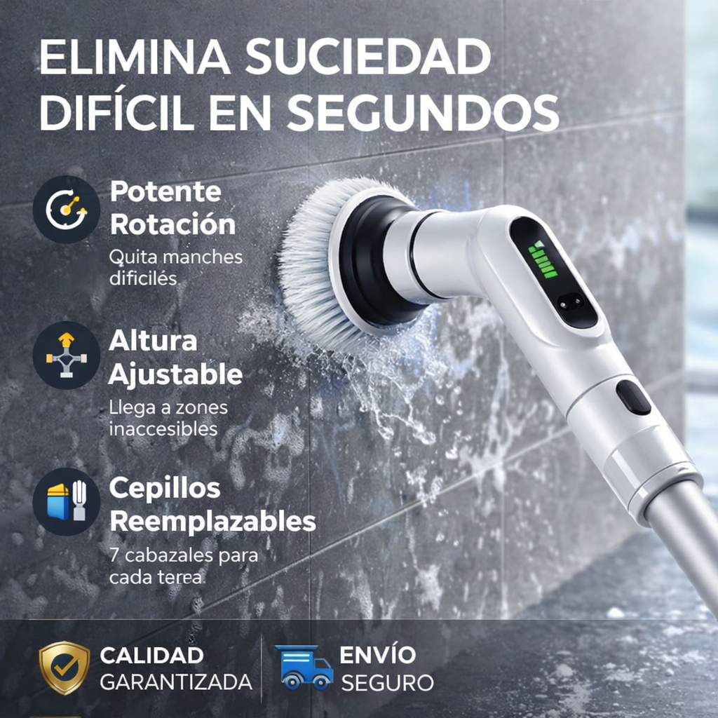 SpinClean - Adiós manchas sin doblar la espalda