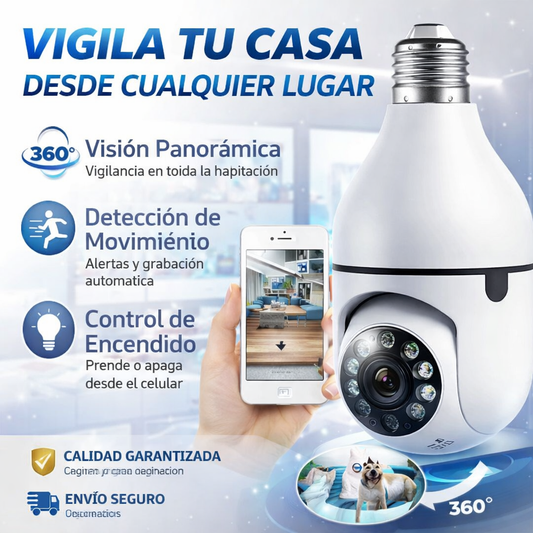 ViewBulb - Mira, graba y controla tu espacio en tiempo real