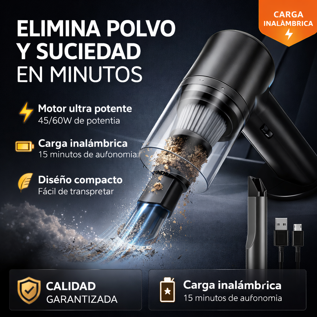 CleanShot - Aspira hasta el rincón más imposible