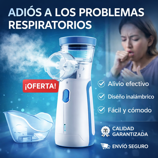 🌬️ Nebulizador Recargable AireVital