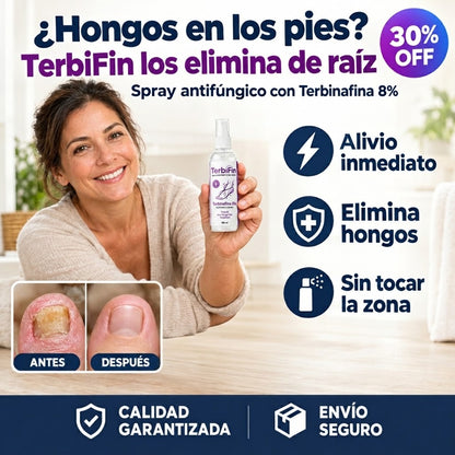 TerbiFin – Elimina hongos y devuelve tus pies a la normalidad